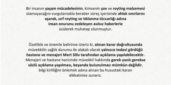 Avukatı Fatih Ürek'in son durumunu açıkladı