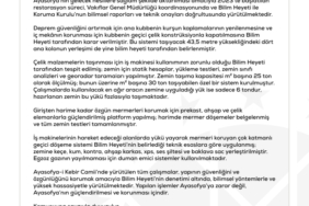 Ayasofya'nın restorasyonunda zeminin tahrip edildiği iddialarına yalanlama