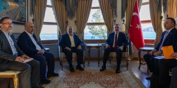 Bakan Fidan Hamas Siyasi Büro üyeleriyle görüştü