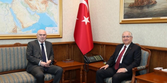 Bakan Güler, AGİT Genel Sekreteri Sinirlioğlu’nu kabul etti