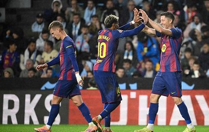 Barcelona Celta Vigo’yu 4 golle geçti!