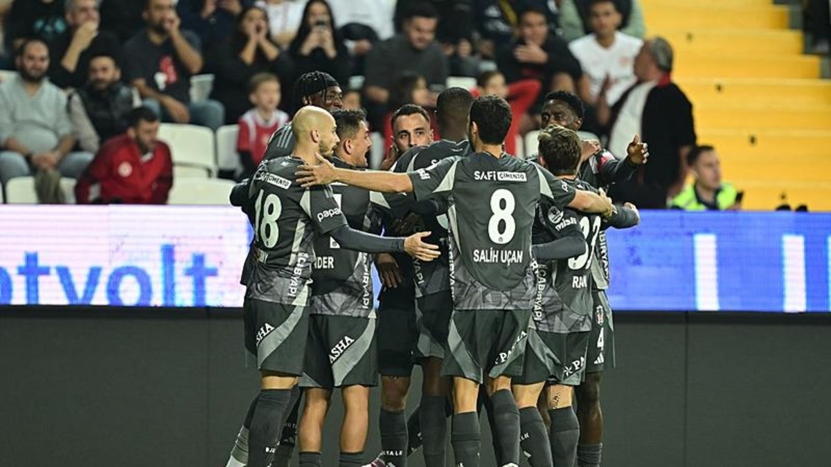 Beşiktaş Antalya'da kazandı!