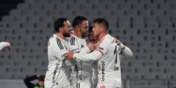 Beşiktaş Fatih Karagümrük karşısında rahat kazandı!
