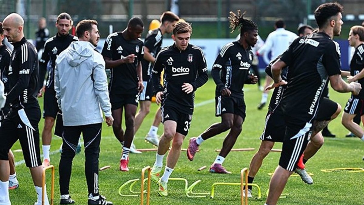 Beşiktaş, Fatih Karagümrük maçı hazırlıklarına devam etti