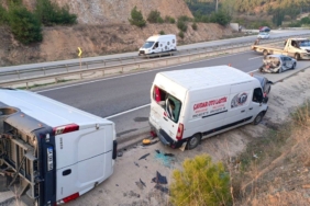 Bilecik'te zincirleme trafik kazası: 3 kişi yaralandı