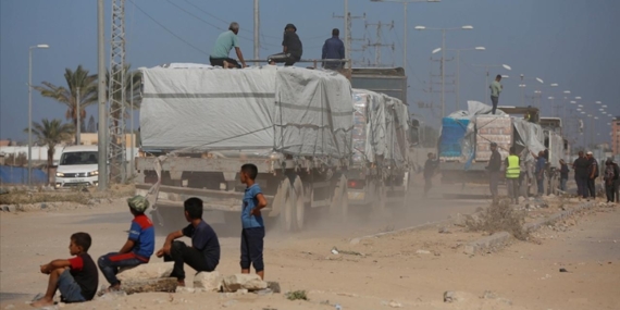 BM: İsrail, toplam 4 bin paletlik acil yardım malzemesinin Gazze’ye girişini reddetti