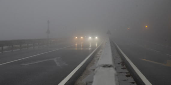Bolu Dağı geçişinde sağanak ve sis etkili oldu