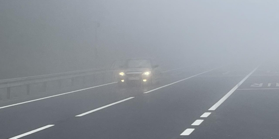 Bolu Dağı geçişinde sis etkili