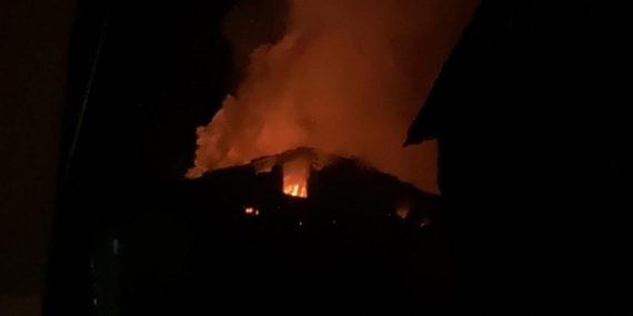 Çankırı’da bir evde yangın çıktı