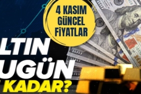 Canlı altın fiyatları 4 Kasım 2025 | Gram altın ne kadar oldu? Bugün altın alış-satış fiyatı