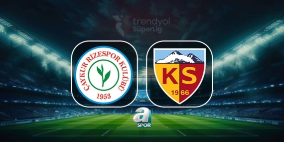 Çaykur Rizespor-Zecorner Kayserispor maçı yayın bilgileri: Saati ve kanalı