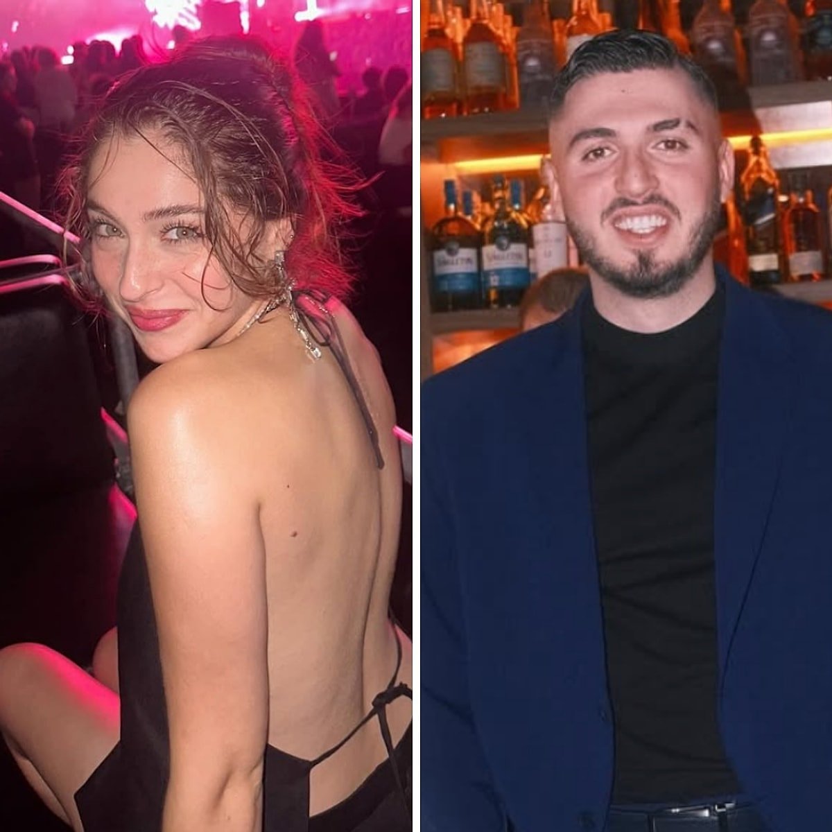 Cemre Baysel, milli yarış pilotu ile baş başa yemekte yakalandı