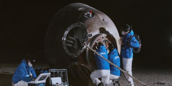 Çin’in uzay istasyonundaki taykonot ekibi Dünya’ya döndü