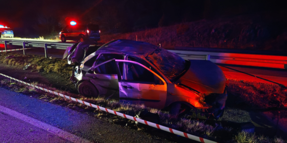 Çorum’da otomobil devrildi: 1 ölü, 2 yaralı