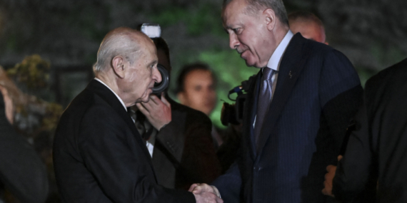 Cumhurbaşkanı Erdoğan, Bahçeli’yi konutunda ziyaret etti