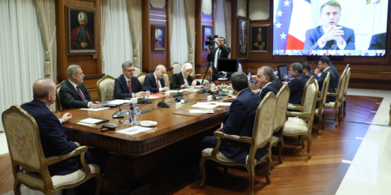 Cumhurbaşkanı Erdoğan Gönüllüler Koalisyonu Zirvesinin toplantısına katıldı