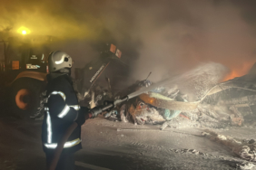 D100 kara yolunda tır yangını: Ankara istikametinde ulaşım aksadı