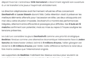 Davitashvili'nin hocasından ayrılık sinyali! Beşiktaş devreye girecek...