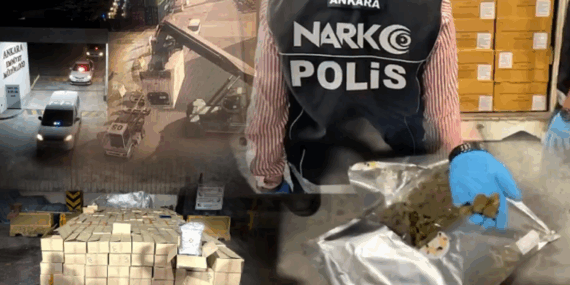 Derince Limanı’nda 1,5 ton uyuşturucu ele geçirildi
