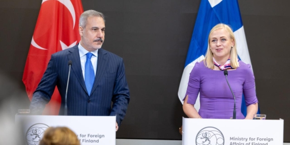 Dışişleri Bakanı Fidan, Finlandiya Parlamentosunda hitapta bulundu