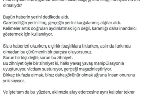 Elçin Sangu medyayı topa tuttu, İmamoğlu'nu hatırlattı