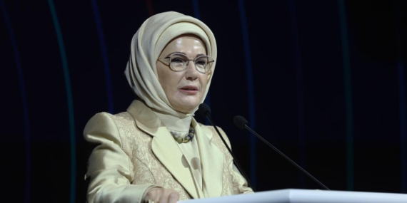 Emine Erdoğan: Filistin halkının yanında durmak insanlık vicdanının gereğidir