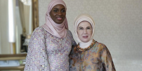 Emine Erdoğan, Senegal Cumhurbaşkanının eşi Faye ile görüştü