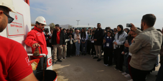 Gabar’da öğrencileri ağırladı