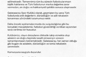 Galatasaray'dan Eren Elmalı ve Metehan Baltacı için açıklama!