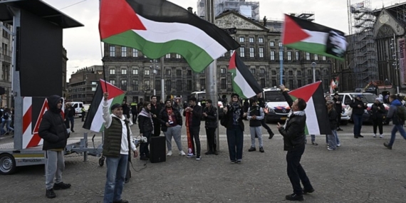 Galatasaraylı taraftarlardan Filistin’e destek!