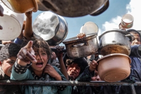 Gazze'de ateşkese rağmen açlık kuyrukları devam ediyor