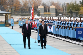 Güney Kore Cumhurbaşkanı Türkiye'de