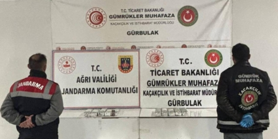 Gürbulak’ta iki tırda 10 kilo 574 gram uyuşturucu ele geçirildi