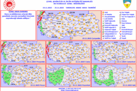 Hafta boyunca yağışsız ve kurak bir hava hakim olacak