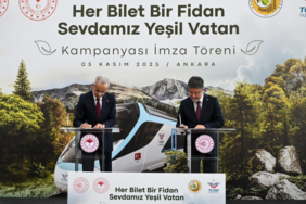 İki bakanlıktan yeşil vatan iş birliği: Her YHT yolcusu için bir fidan dikilecek