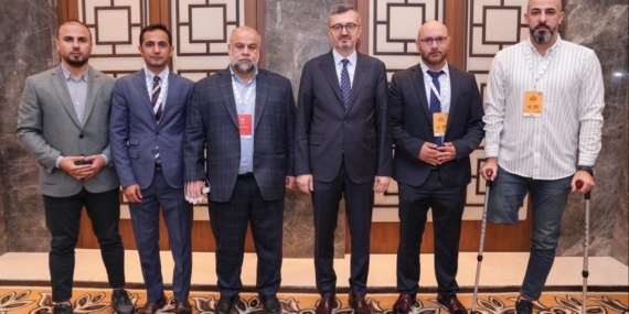 İletişim Başkanı Duran, Gazze’de görev yapan gazetecilerle bir araya geldi