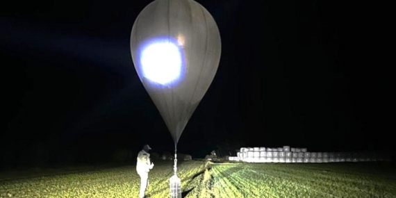 Kaçak sigara balonları Vilnius Havalimanı’nı kapattı