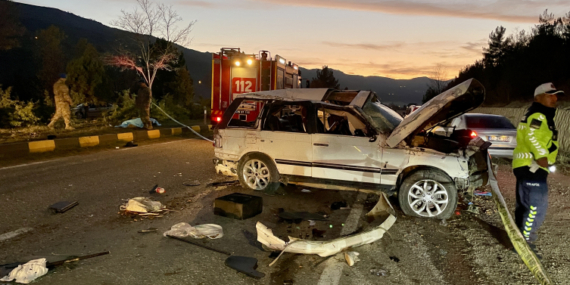 Karabük’te devrilen araçtaki 2 kişi öldü, 7 kişi yaralandı