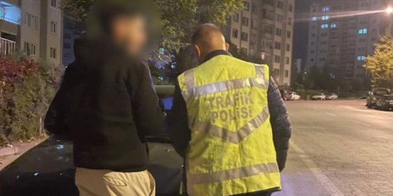 Kayseri’de drift atan ehliyetsiz sürücüye 83 bin lira ceza kesildi