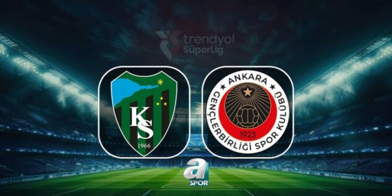 Kocaelispor – Gençlerbirliği maçı bilgileri | CANLI İZLE