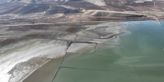 Koçhisar Barajı’nda kullanılabilir su seviyesi kuraklık nedeniyle yüzde 1’in altına düştü