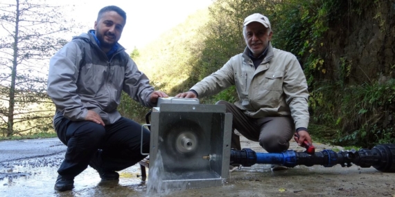 Köyde faturasız elektrik dönemi: Sudan kendi elektriklerini ürettiler