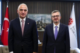 Kültür ve Turizm Bakanı Ersoy'dan İletişim Başkanı Duran'a ziyaret