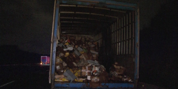 Kuzey Marmara Otoyolu’nda kamyon yangını