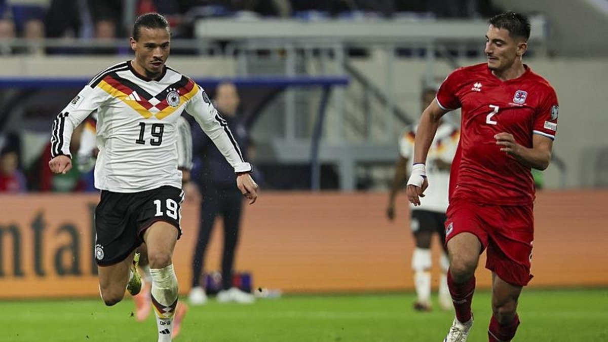 Leroy Sane asist yaptı Almanya deplasmanda kazandı! İşte maçın özeti