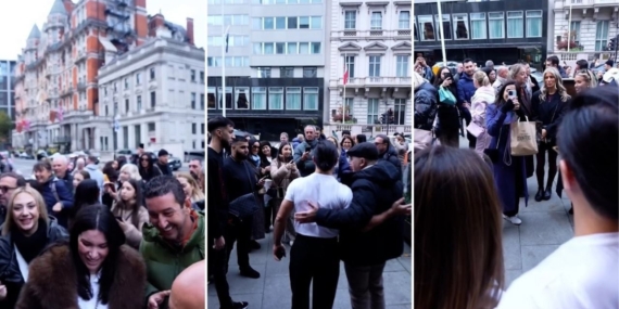 Londra’da Nusret rüzgarı: ‘Salt Bae’ için kuyruklar uzadı