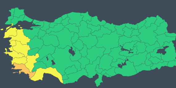Meteoroloji’den 8 il için ‘yağış’ uyarısı