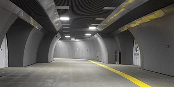 Metro tünelleri kriz anında 1,37 milyon kişiye sığınak olacak