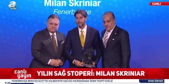 Milan Skriniar: Bana oy veren herkese teşekkür ederim