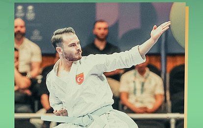 Milli karateci Enes Özdemir, altın madalya kazandı